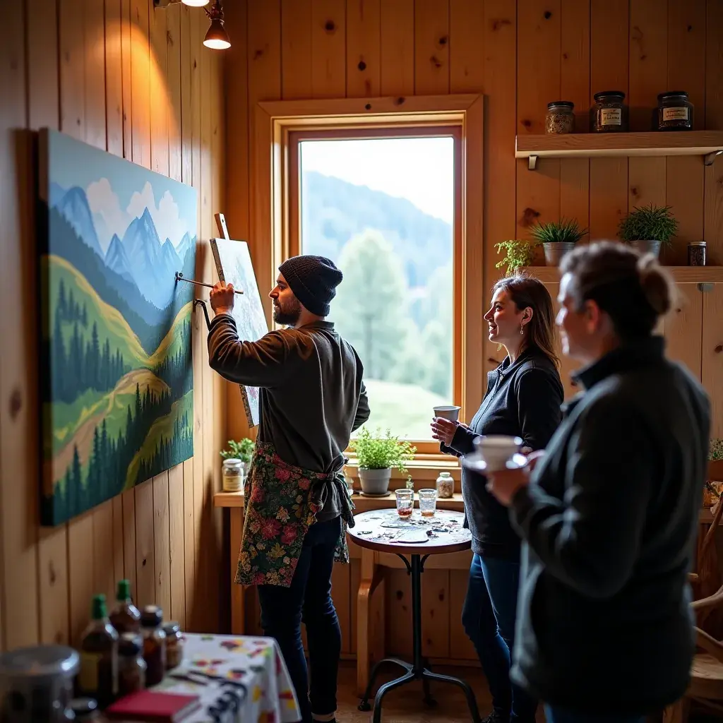 Creative team brainstorming